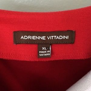 Adrienne Vittadini Dresses - ADRIENNE VITTADINI Red Pleated Kimono Sleeve Dress Adrienne Vittadini Dresses - ADRIENNE VITTADINI Red Pleated Kimono Sleeve Dress